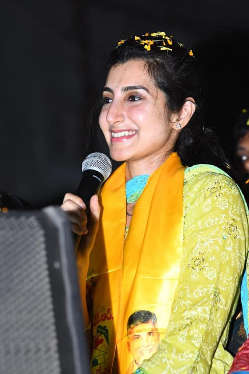 Nara Brahmani Parents and Siblings