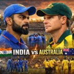 Australian men’s cricket team vs india national cricket team timeline